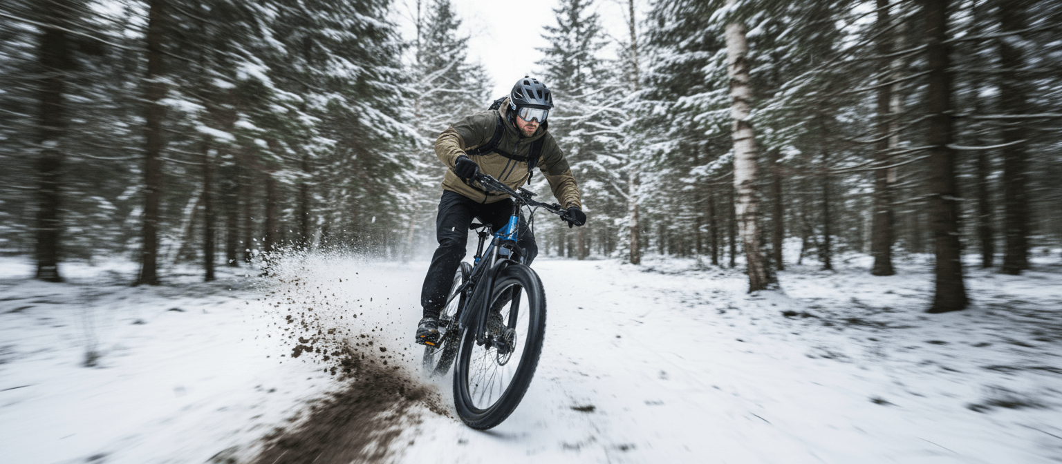How to Ride an E-Bike Safely on Wet and Icy Roads