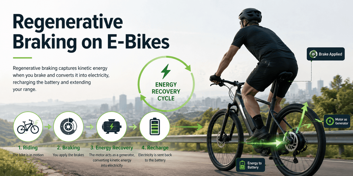 Regenerative Braking on E-Bikes: What It Really Does, and Whether You Need It