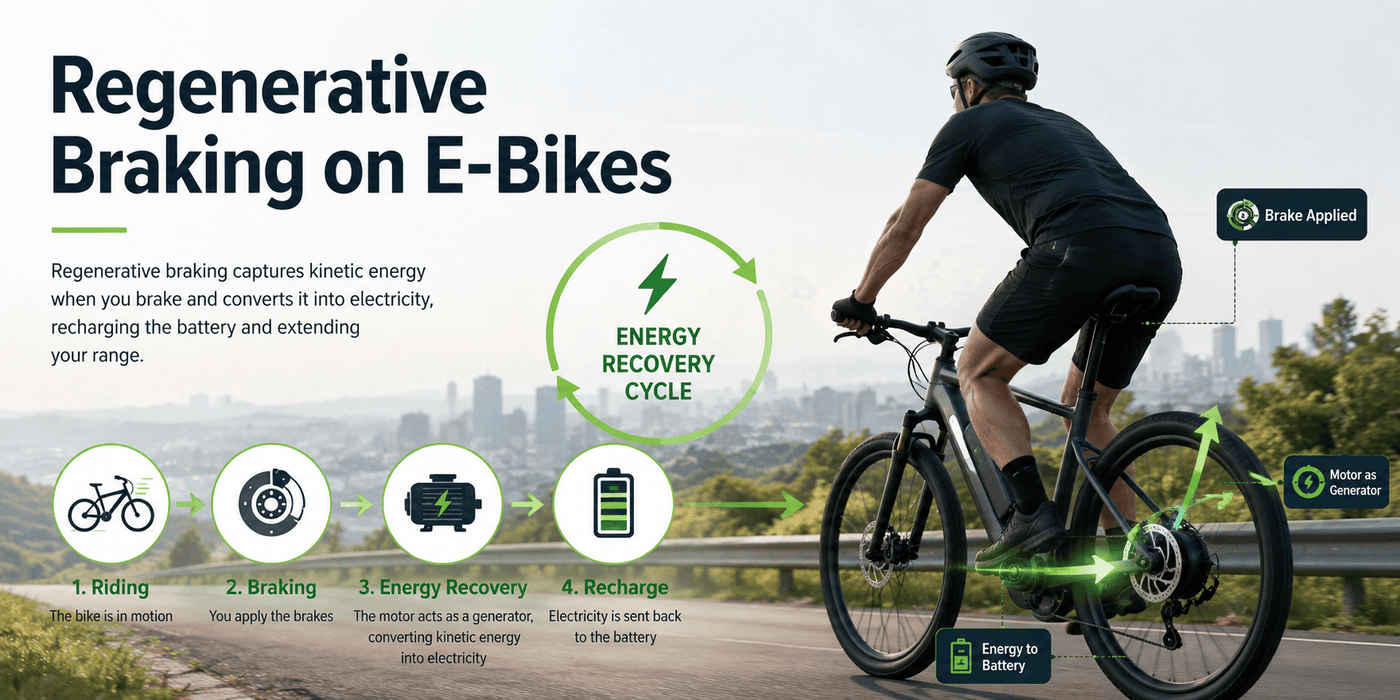 Regenerative Braking on E-Bikes: What It Really Does, and Whether You Need It