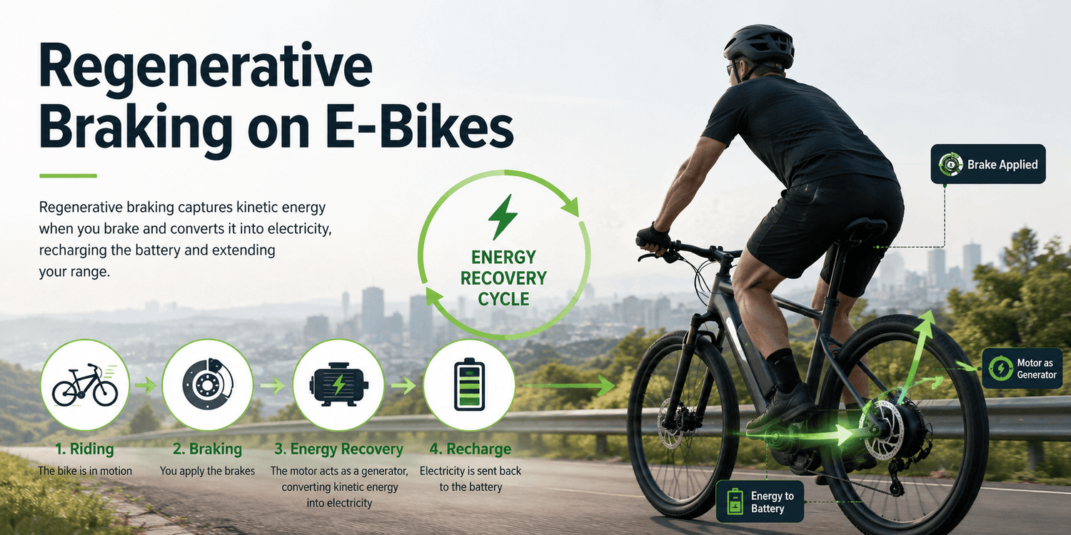 Regenerative Braking on E-Bikes: What It Really Does, and Whether You Need It