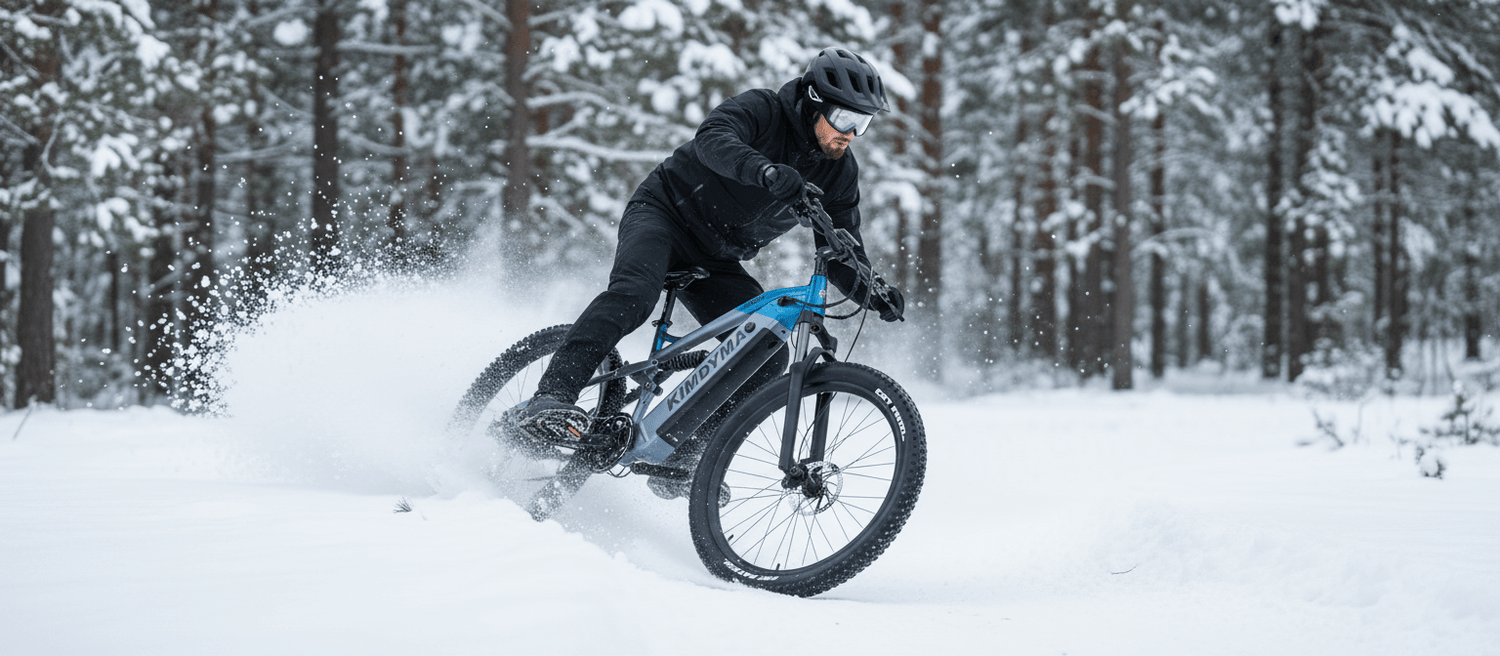 Heated Grips and Accessories for Winter E-Bike Riding