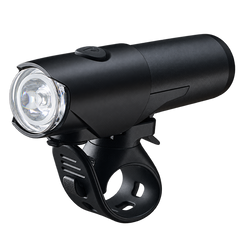 Luz dianteira – 400 lm, recarregável por USB-C