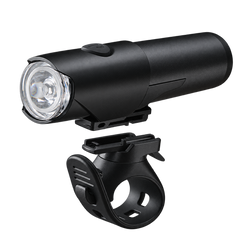 Luz dianteira – 400 lm, recarregável por USB-C