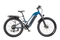 AURORA S CITY K02– 500W Electric Bike for Women - Steel Blue / Poland (EU)