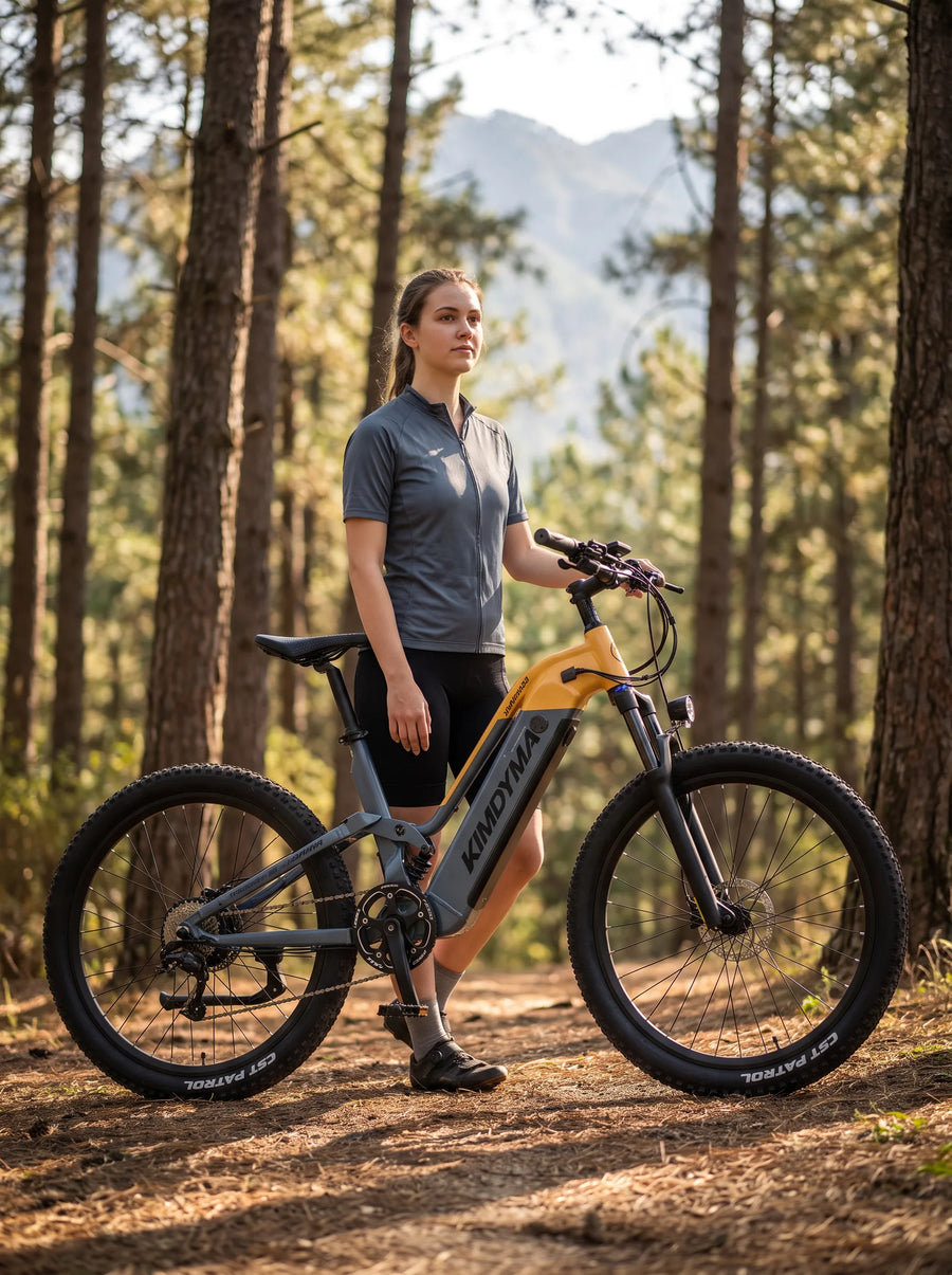 Kimdyma all-terrain electric mountain bike
